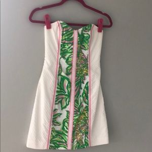 LillyPulitzer strapless dress